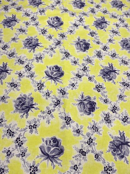 DESIGNERS GUILD WILD ROSE – 100% COTTON FLORAL FABRIC – 144cm WIDE