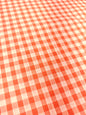 CORDED 1/4 GINGHAM CHECK – 35% COTTON 65% POLYESTER FABRIC – 113cm WIDE (5 COLOURWAYS)
