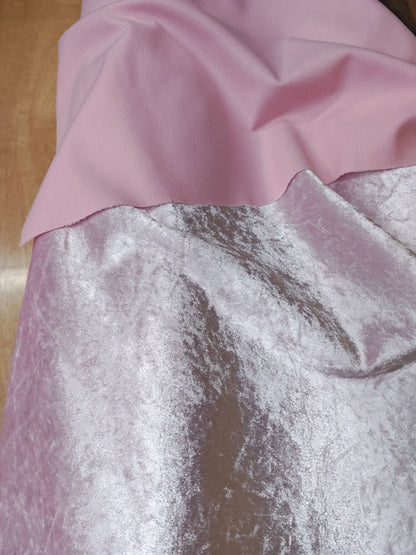 Super Crushed Velvet Fabric – 145cm / 57" – Polyester – 3m Piece (2 Colourways)