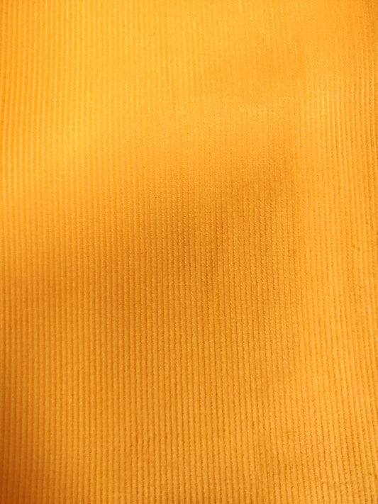 Tangerine Needlecord – 154cm / 61" Wide – Cotton Corduroy – 3m Piece