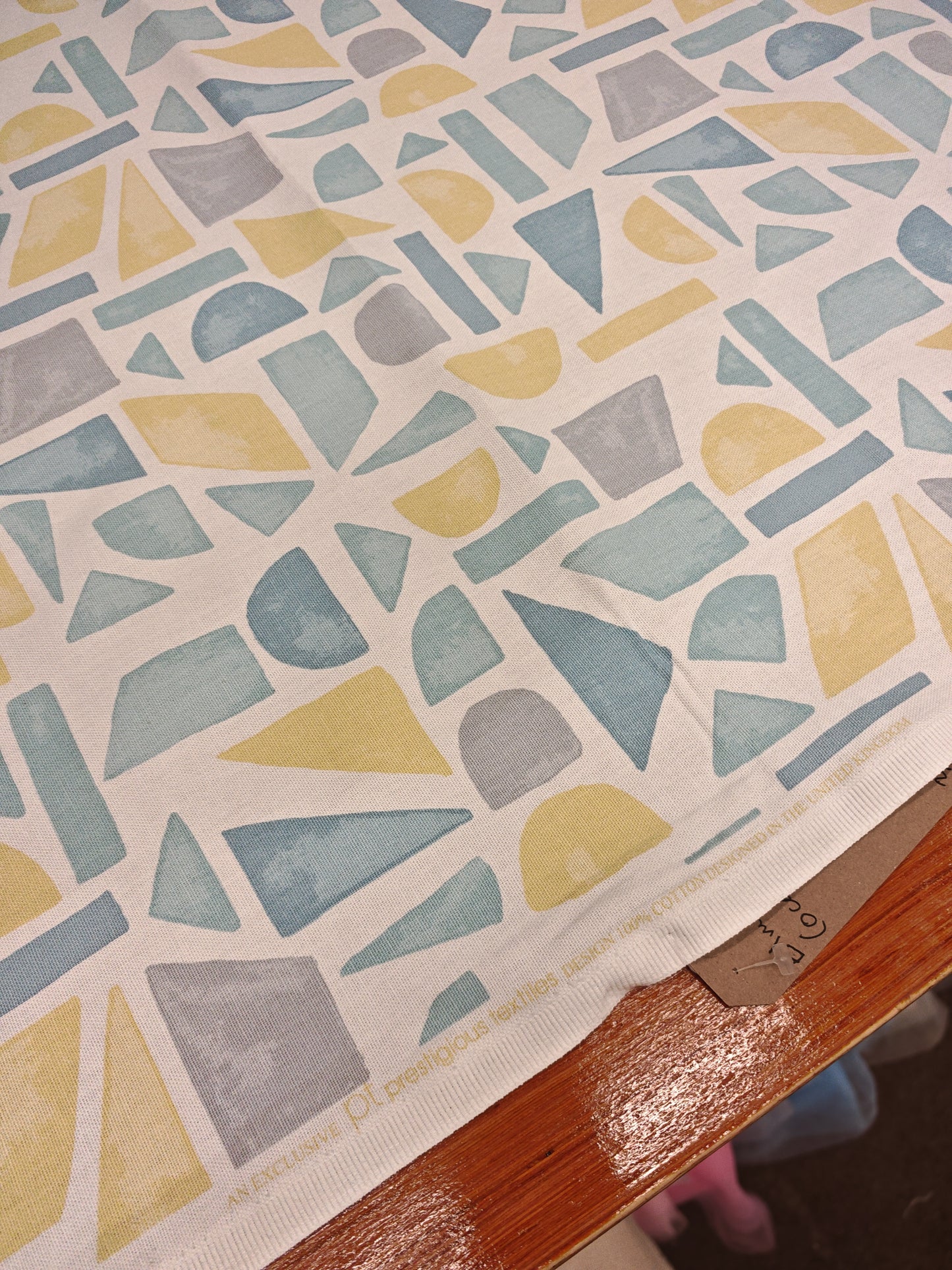 ELMER – PRESTIGIOUS TEXTILES – HEAVY COTTON HALF PANAMA FABRIC – 143cm WIDE