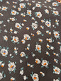 MIDNIGHT BLOSSOM – 100% VISCOSE FLORAL FABRIC – 142cm WIDE