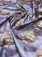 GALLEONS – PRINTED POLYESTER SATIN FABRIC – 148cm WIDE