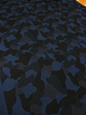BLUE CAMOUFLAGE – 100% COTTON FABRIC – MADE IN JAPAN – 115cm WIDE