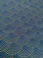 CONTEMPORARY CHRISTMAS STARRY SCALES – 100% COTTON CHRISTMAS FABRIC – 146cm WIDE