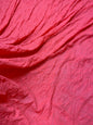 CRINKLY CORAL  – 135cm WIDE - LIKELY POLYESTER - 3 METRE PIECE