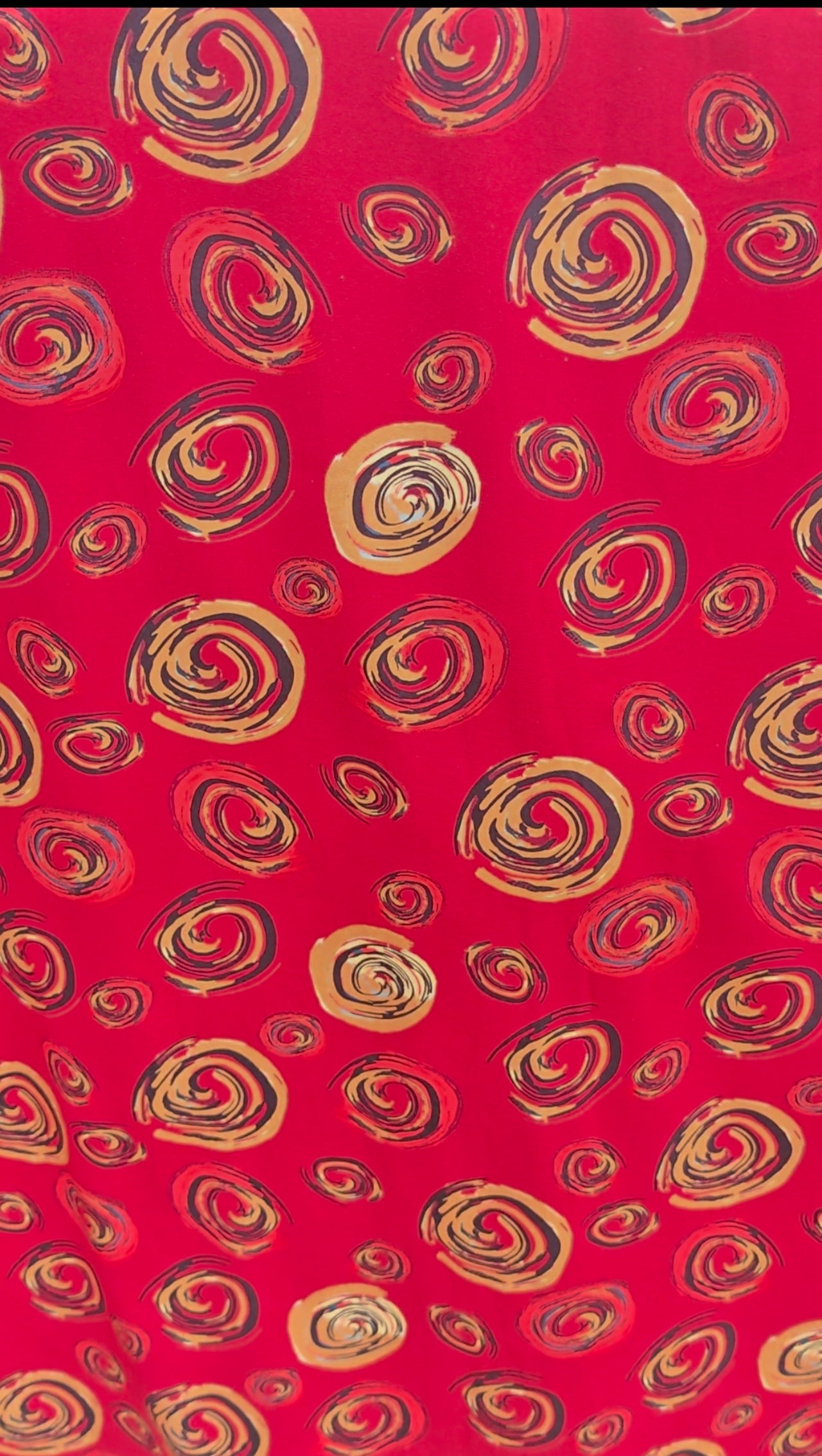 CRIMSON SWIRLS – COTTON JERSEY STRETCH FABRIC – 144cm WIDE