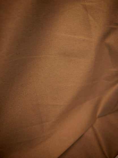 Cotton Stretch Twill – Warm Brown – 156cm Wide – 98% Cotton / 2% Lycra – 3m Piece