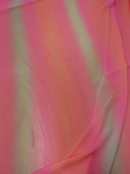 Sunset Dream Organza – 151cm / 60" – Lightweight Sheer Fabric – 3m Piece