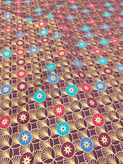 CONTEMPORARY CHRISTMAS ART DECO – 100% COTTON FABRIC – 147cm WIDE