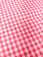 CORDED 1/4 GINGHAM CHECK – 35% COTTON 65% POLYESTER FABRIC – 113cm WIDE (5 COLOURWAYS)