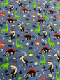 DINO DISCOVERY – COTTON JERSEY STRETCH FABRIC – 137cm WIDE