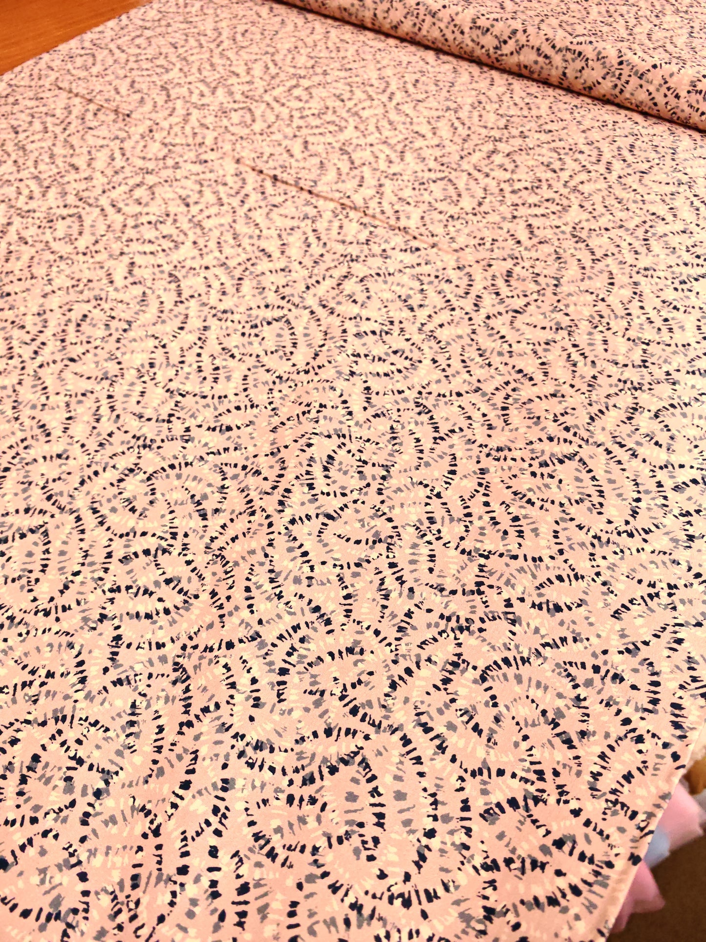 BRUSH MARKS SHELL – DASHWOOD STUDIO WOODLAND NOTIONS – 100% COTTON FABRIC – 146cm WIDE