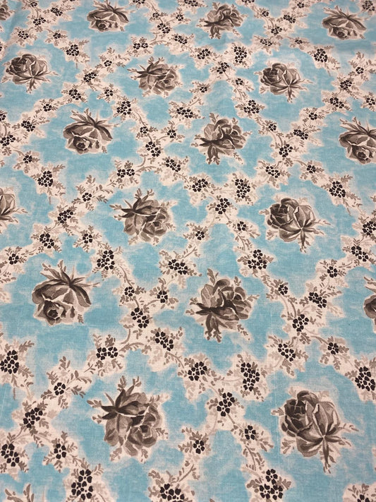 DESIGNERS GUILD WILD ROSE – 100% COTTON FLORAL FABRIC – 144cm WIDE