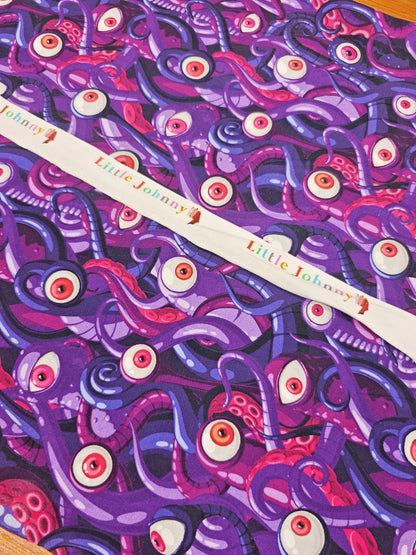 MONSTER GOOGLY EYES – LITTLE JOHNNY COTTON JERSEY – 95% COTTON 5% ELASTANE – 153cm WIDE