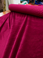 RASPBERRY VELVET – POLYESTER VELVET FABRIC