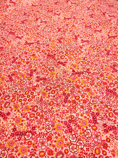 BLUSH MEADOW – DASHWOOD STUDIO BAHAR – 100% EGYPTIAN GIZA COTTON FABRIC – 146cm WIDE