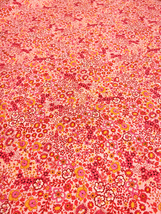 BLUSH MEADOW – DASHWOOD STUDIO BAHAR – 100% EGYPTIAN GIZA COTTON FABRIC – 146cm WIDE