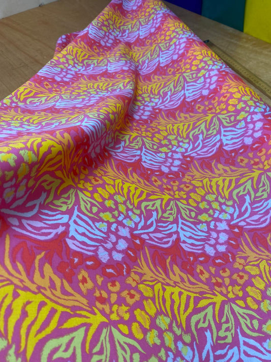 Wild Botanical Polycotton (4 Colourways) – 110cm / 43" – Polycotton – 3m Piece