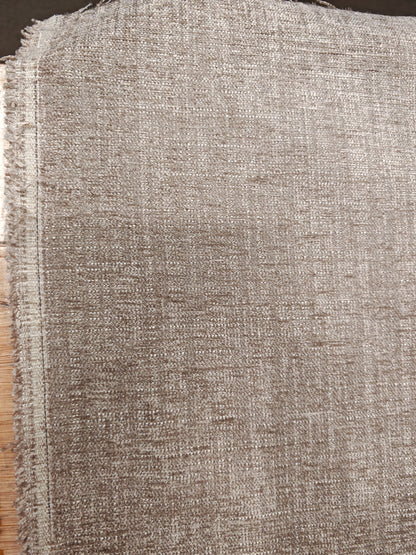 Natural Weave Chenille Upholstery Fabric – 147cm / 58" – Heavyweight – 3m Piece