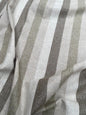 EARTH & STONE STRIPE – WOOL MIX FABRIC – NATURAL EARTH TONES – 156cm WIDE