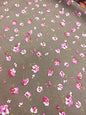 MEADOW WHISPER – 100% VISCOSE FLORAL FABRIC – 145cm WIDE