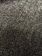 BLACK METALLIC SHIMMER POLYESTER JERSEY FABRIC – 131cm WIDE