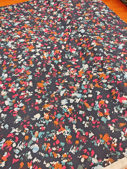 WILD BRUSHSTROKES – EGYPTIAN GIZA COTTON FABRIC – 146cm WIDE