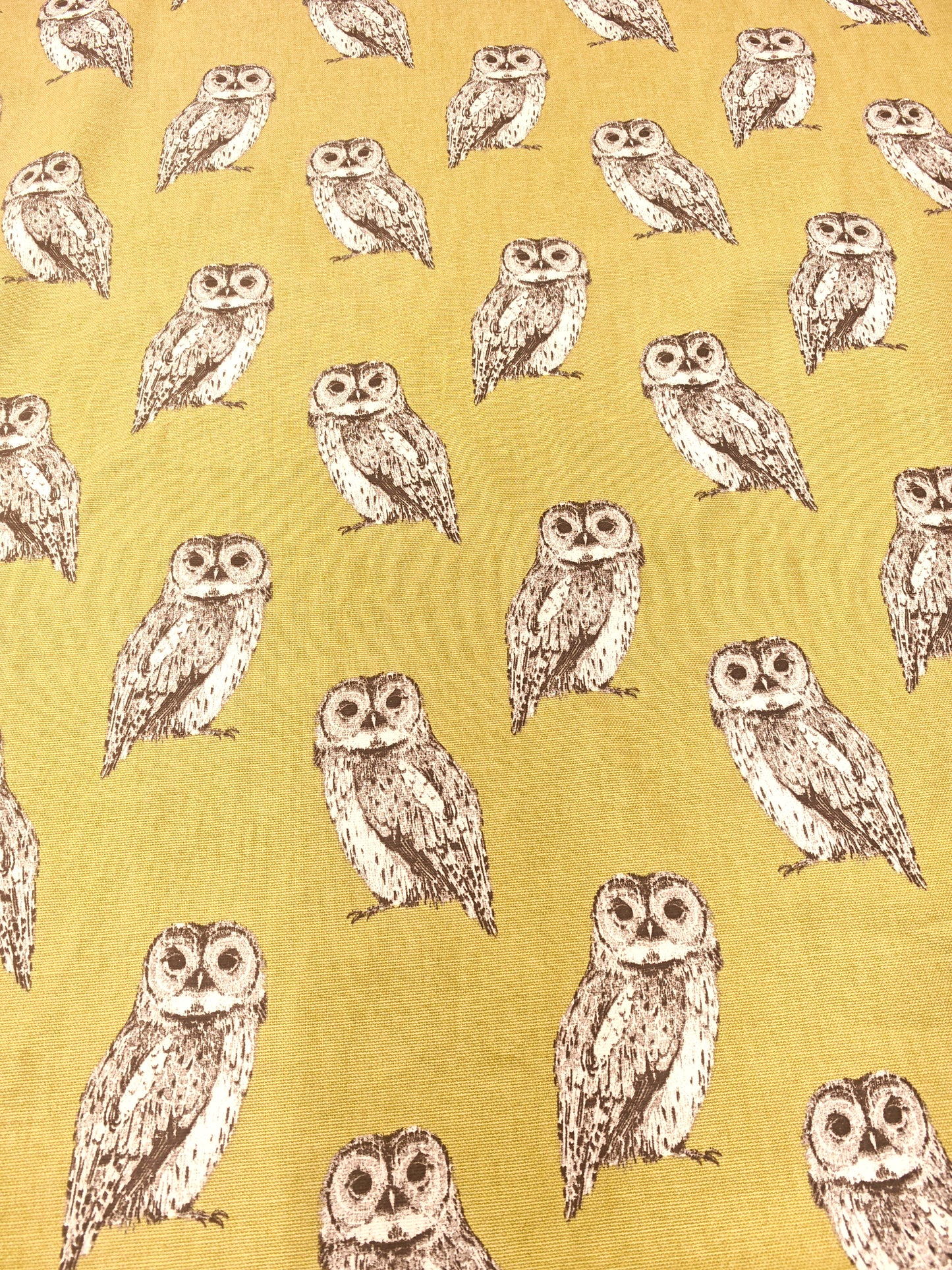 OWLET – PRESTIGIOUS TEXTILES – HALF PANAMA 100% COTTON FABRIC – 142cm WIDE