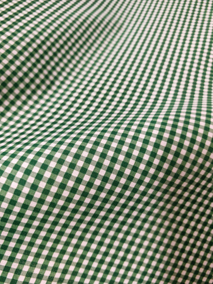 1/8" Gingham Polycotton (4 Colourways) – 112cm / 44" – Polycotton – 3m Piece