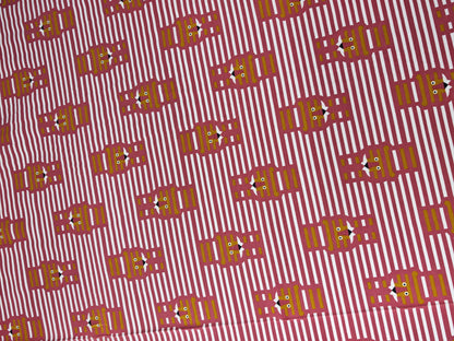 ORGANIC TIGER STRIPES – COTTON JERSEY – 95% COTTON 5% ELASTANE – 149cm WIDE