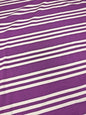 THREE STRIPE PURPLE – COTTON JERSEY – 95% COTTON / 5% ELASTANE – 177cm WIDE