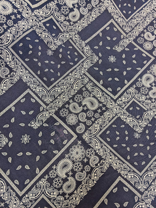 Viscose Bandana Print – 144cm / 57" – 100% Viscose – 3m Piece
