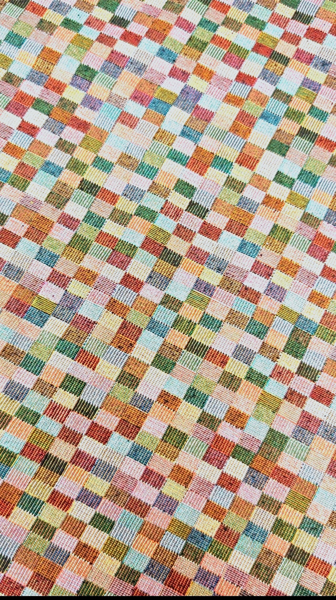 Heritage Patchwork Check Tapestry – 148cm / 58" Usable Width – 3m Piece