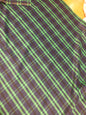 FOREST CHECK – WOOL MIX COATING FABRIC – GREEN & NAVY – 150cm WIDE