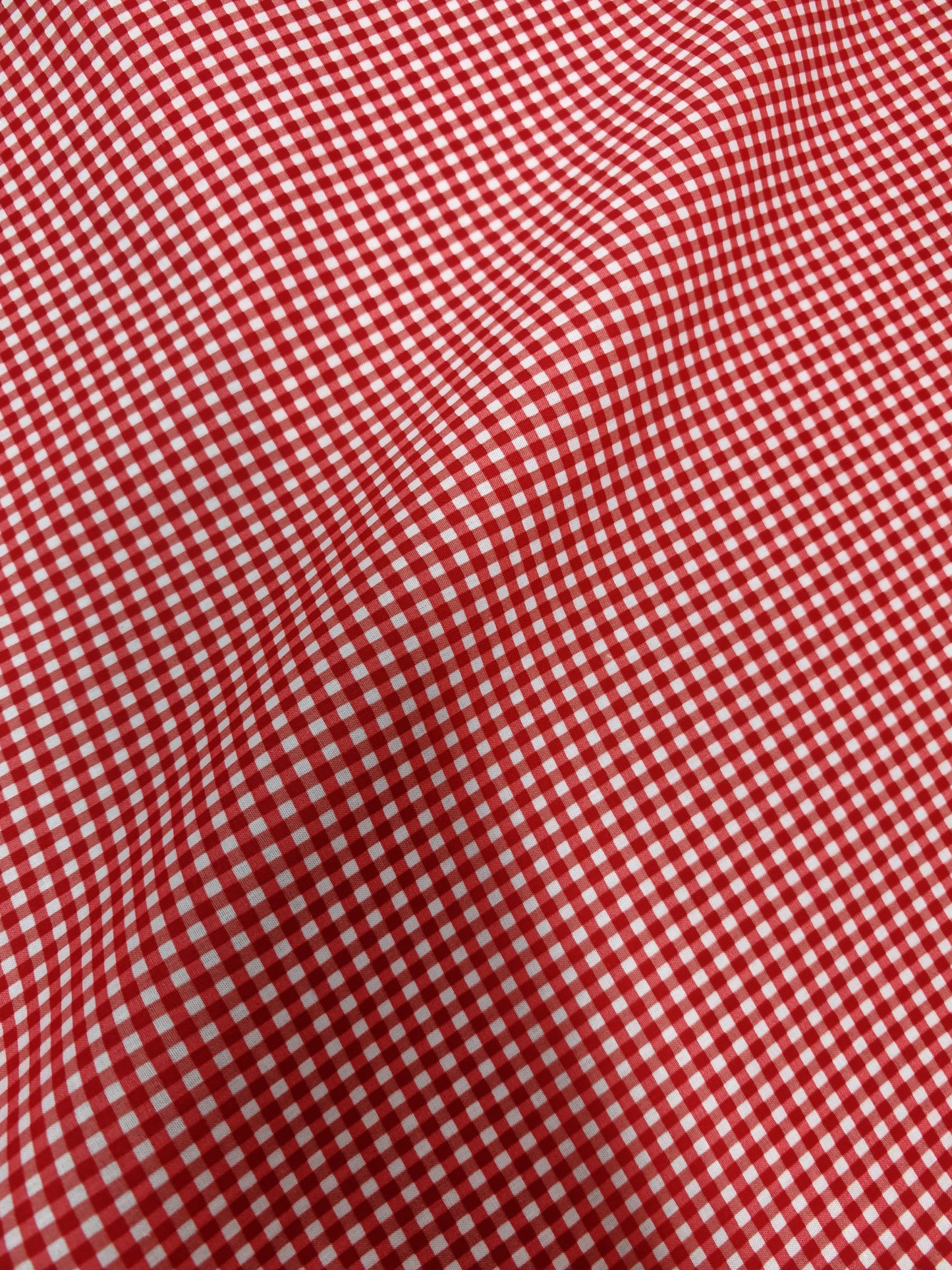 1/8" Gingham Polycotton (4 Colourways) – 112cm / 44" – Polycotton – 3m Piece