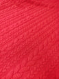 JACQUARD CABLE KNIT – TEXTURED STRETCH KNIT FABRIC – 8 COLOURWAYS – 152–160cm WIDE