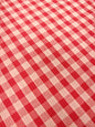 CORDED 1/4 GINGHAM CHECK – 35% COTTON 65% POLYESTER FABRIC – 113cm WIDE (5 COLOURWAYS)