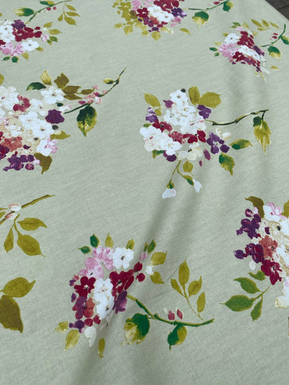 MEREWOOD – PRESTIGIOUS TEXTILES – HALF PANAMA COTTON FABRIC – 142cm WIDE