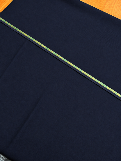 NAVY WOOL SUITING – EDWIN WOODHOUSE – 100% WOOL FABRIC – 156cm WIDE