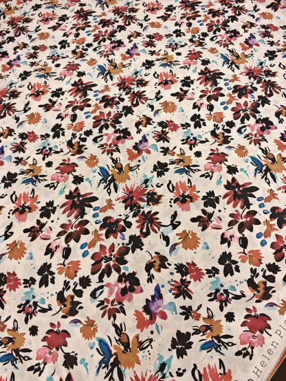 PAINTED MEADOW – DASHWOOD STUDIO FLOURISH – 100% EGYPTIAN GIZA COTTON FABRIC – 146cm WIDE