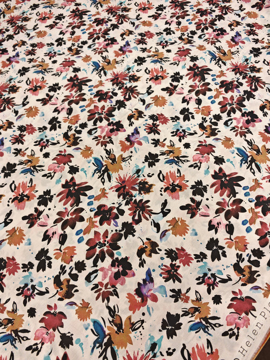PAINTED MEADOW – DASHWOOD STUDIO FLOURISH – 100% EGYPTIAN GIZA COTTON FABRIC – 146cm WIDE