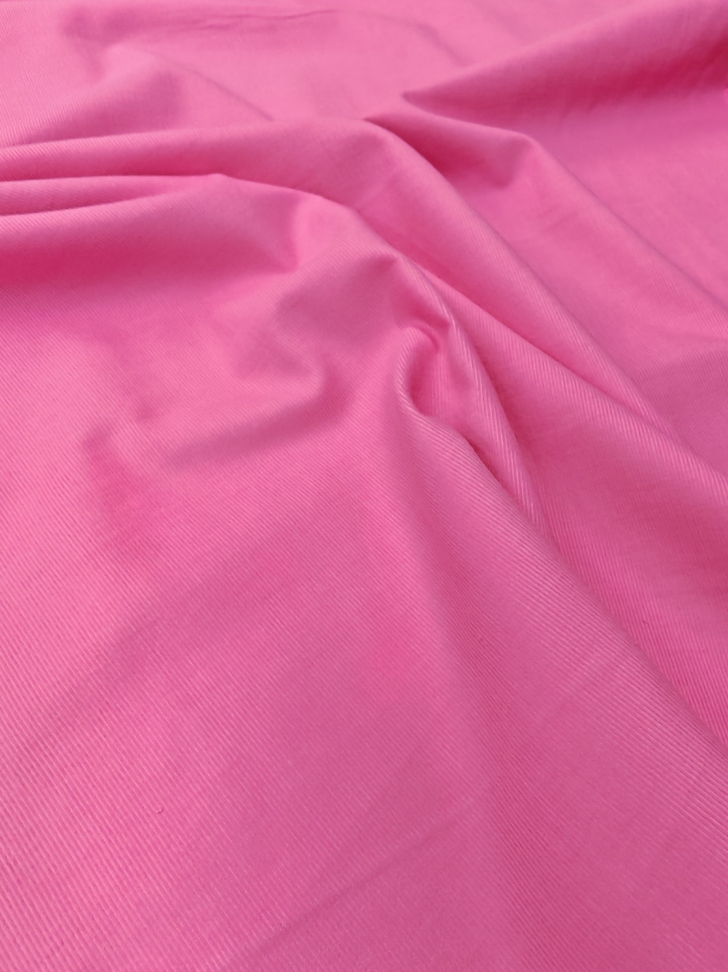 PINK BABYCORD – 21 WALE CORDUROY – 100% COTTON FABRIC – 146cm WIDE