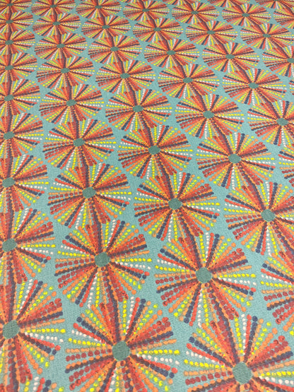DAHLIA – PRESTIGIOUS TEXTILES – HALF PANAMA 100% COTTON FABRIC – 143cm WIDE