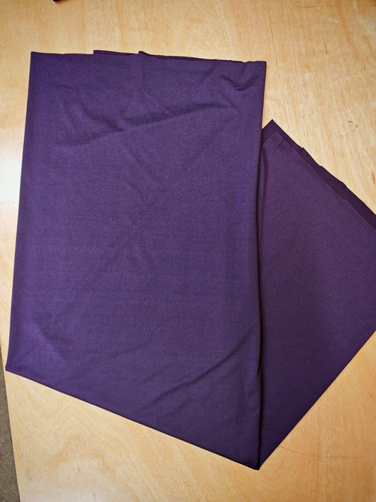 Purple 4-Way Stretch Elastane – 152cm / 60" Wide – 3m Piece