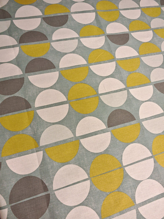 Hip Hop Heavy Cotton Half Panama – Geometric Cotton Fabric – 100% Cotton