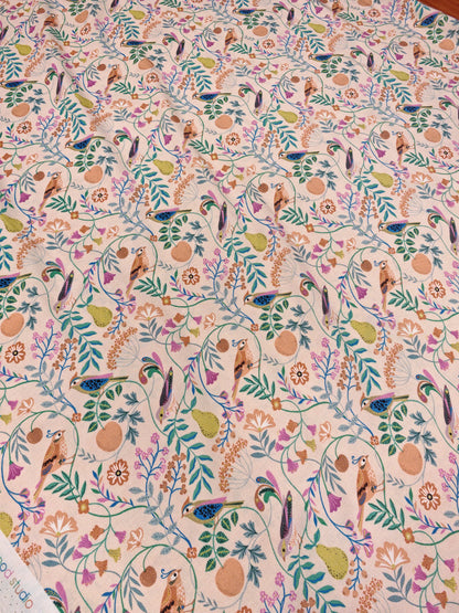 SONGBIRD ORCHARD – DASHWOOD STUDIO SONGBIRD – 100% RAYON FABRIC – 144cm WIDE