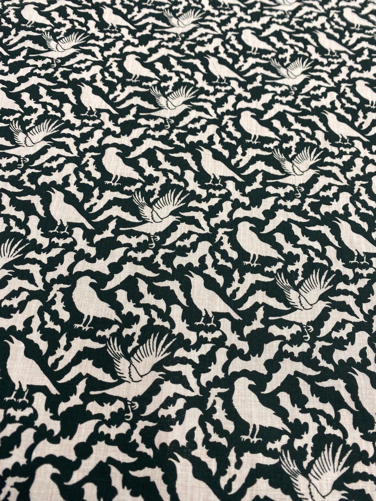 BATS & RAVENS – HALLOWEEN POLYCOTTON FABRIC – 114cm WIDE