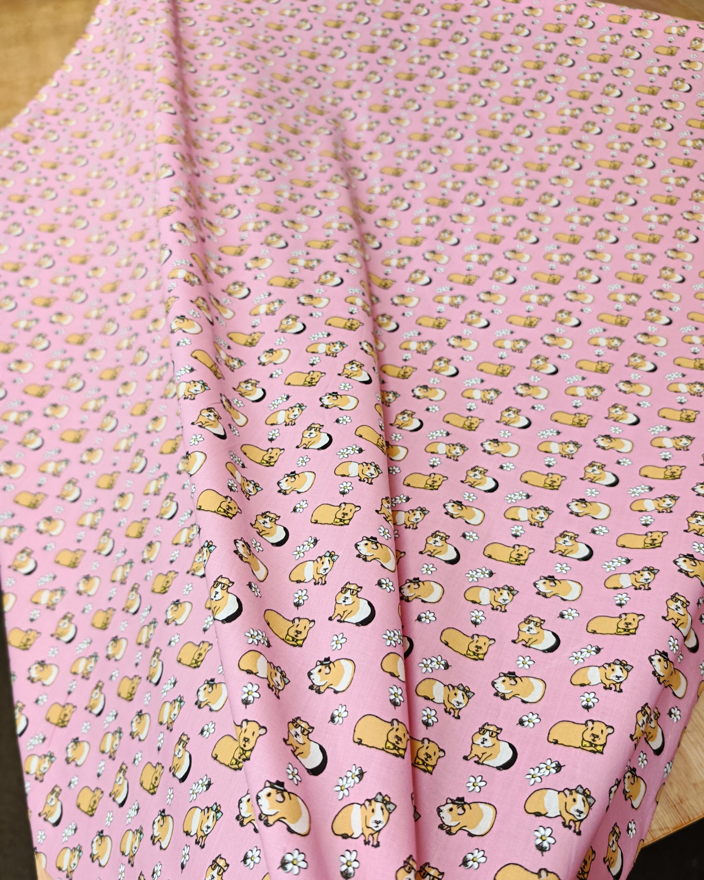 Guinea Pig Polycotton Print – 114cm / 45" – Polycotton – 3m Piece