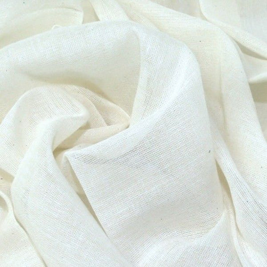 Muslin Fabric – 100% Cotton – 75gsm  (3 Colourways)